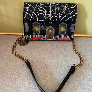 Betsy Johnson Haunted House Crossbody Bag